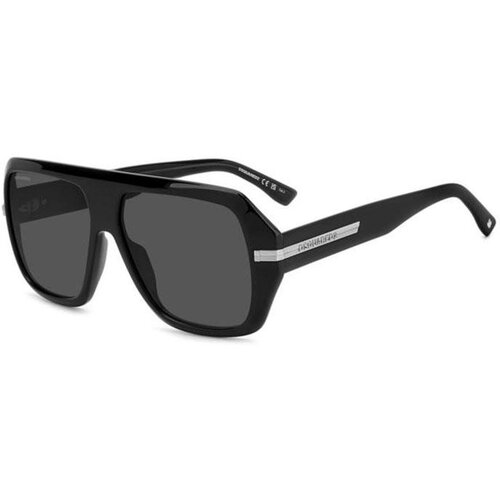 Dsquared2 D20160/S 807/IR ONE SIZE (59) Črna/Siva Cene