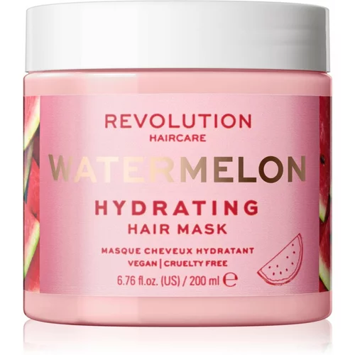 Revolution Haircare London Watermelon Hydrating Hair Mask maska za lase 200 ml