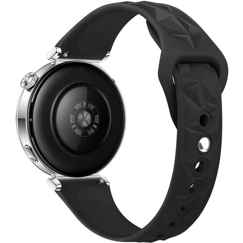 INF Združljiv s Huawei GT4/GT5/GT5 Pro - Tanek silikonski pašček za uro Black, (5000079548) Cene