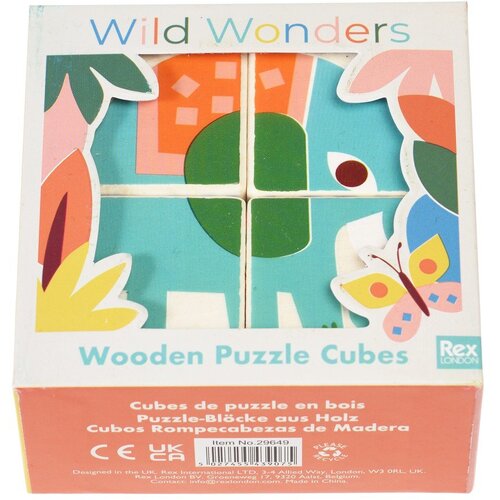 Rex London Drvene kocke Wild Wonders – Cijene