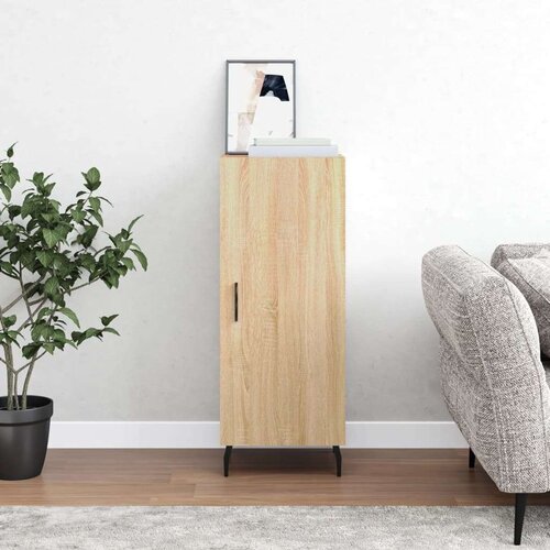  Komoda boja hrasta sonome 34 5x34x90 cm od konstruiranog drva Slike