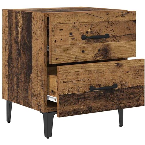  za krevet s ladicama 2 pcs Staro drvo 40 x 35 x 47,5 cm Slike