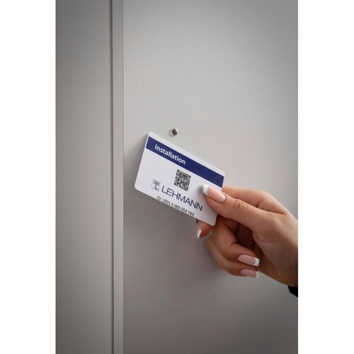 MID.YOU Garderobna Omarica Locked, Antracit Slike