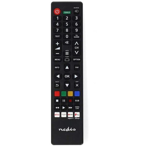 Nedis Predprogramiran nadomestni daljinski upravljalnik za TV Panasonic in Sharp, Črna, (5000277106) Cene