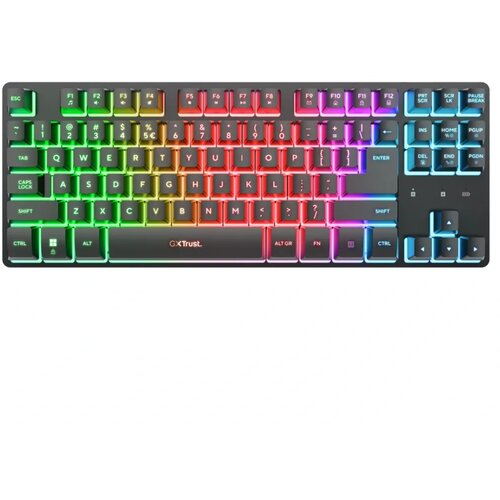 Trust Gaming tastatura GXT831 TKL WRLS, Crna Slike