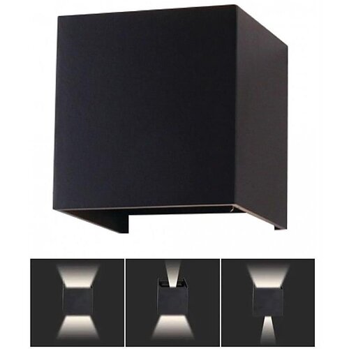  LED spolja&scaron;nje zidno svetlo LED/5W/230V 4000K IP65 crna Cene