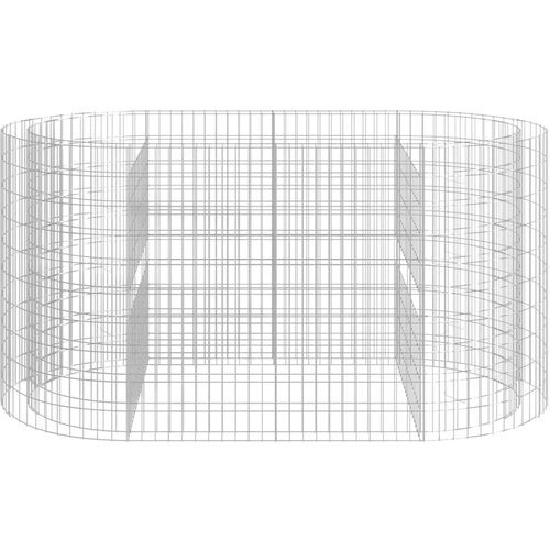  Gabionska povi&amp;scaron;ena gredica od pocinčanog željeza 200x100x100 cm Slike