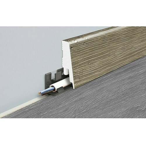 LOGOCLIC Podna kutna lajsna K58 C Starlight (2,4 m x 18 mm x 58 mm, Ravni oblik) Cijene