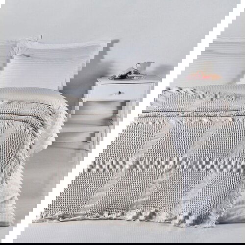 Lessentiel Maison Prekrivač Waffle, 230x250, Bež Cene