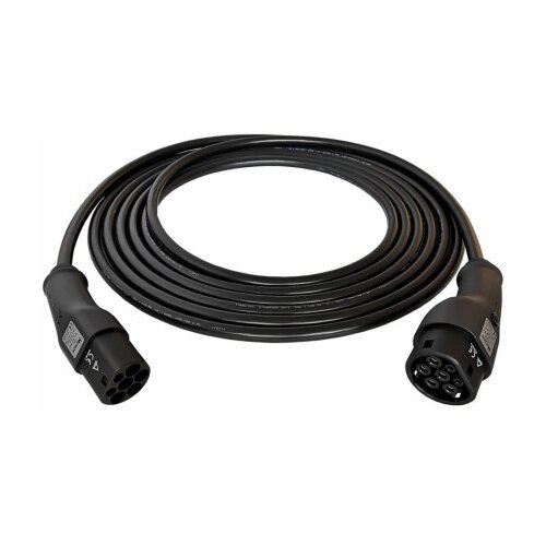 METRON polnilni kabel Tip2 16A trifazni Tesla 5m črn CC05T Cene
