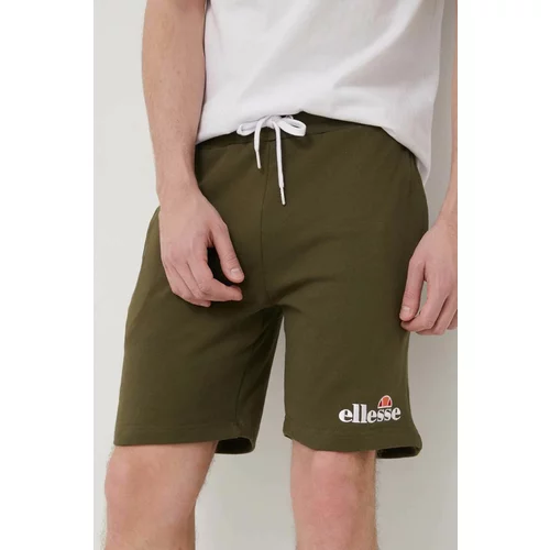 Ellesse Kratke hlače moške, zelena barva