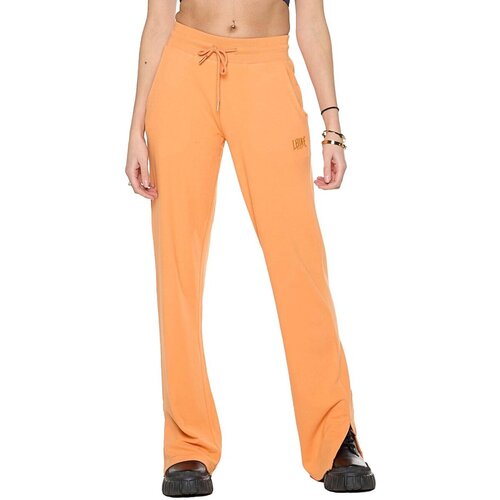 Leone 1947 Hlače Woman Sweatpants Relaxed Oranžna Slike