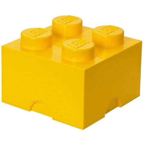 Lego Rumena &amp;scaron;katla za shranjevanje kvadratnih LEGO&amp;reg; Slike