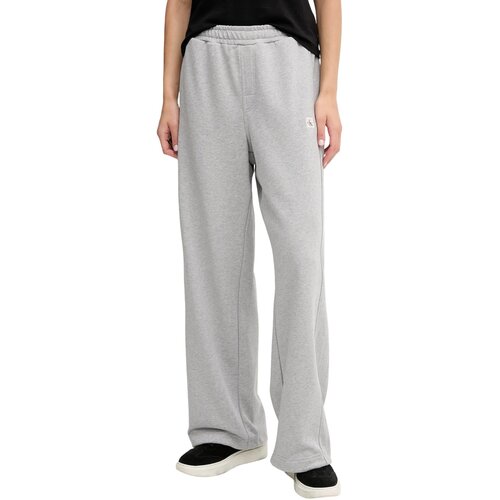 Calvin Klein Jeans Spodnji deli trenirke A- FRENCH TERRY BADG LV047C249G Siva Slike