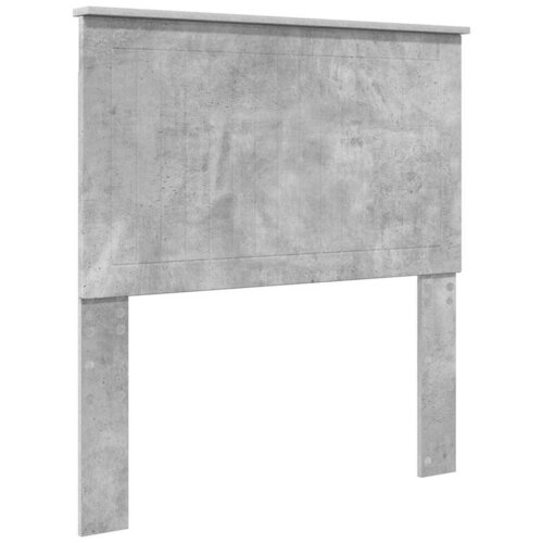 vidaXL Vzglavje z vzglavjem Betonsko siva 90 cm Konstruiran les, (5000110168) Cene
