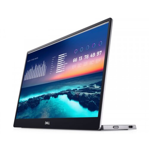 Dell P1424H LED zaslon Energetska učinkovitost 2021 B (A - G) 35.6 cm (14 palac) 1920 x 1080 piksel 16:9 6 ms DisplayPo Slike