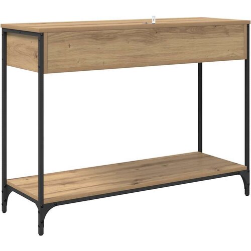  Konzolna stolica s ladicama Umjetnički hrast 100 x 34 5 x 75 cm Slike