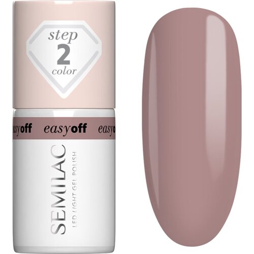 Semilac Easy Off Step 2 gel lak za nokte s kori&amp;scaron;tenjem UV/LED lampe nijansa Mocha Cream 7 ml Slike