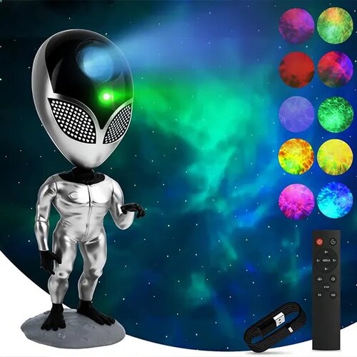  zvezdano nebo alien lampa galaxy projektor Slike