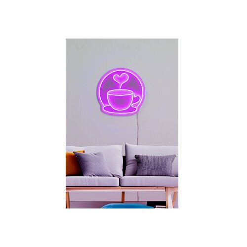 WALLXPERT dekorativna plastična led rasveta coffee cup pink Cene