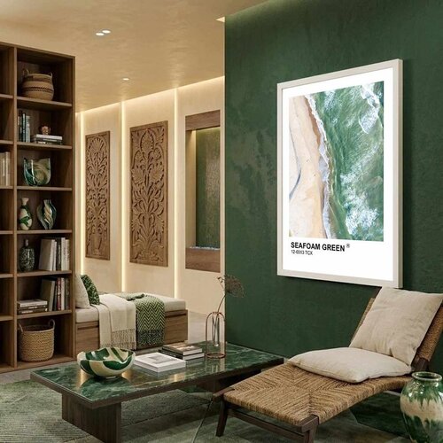 WALLXPERT BC11832_5575 Multicolor Decorative Framed MDF Painting Cene