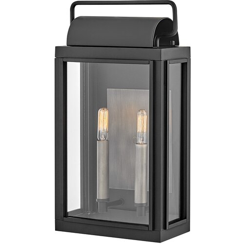 Elstead Lighting Elstead Hinkley Sag Harbor Zunanja stenska svetilka črne barve, IP44, (22100070) Cene