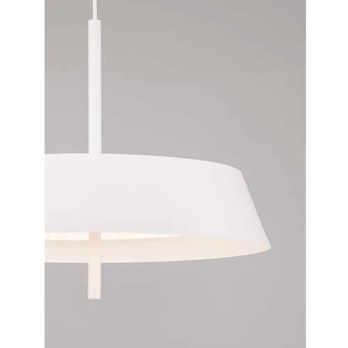 Nova Luce Bijela LED viseća svjetiljka aluminijska s mogućnosti zatamnjivanja &amp;oslash; 45 cm Velio &amp;ndash; Slike