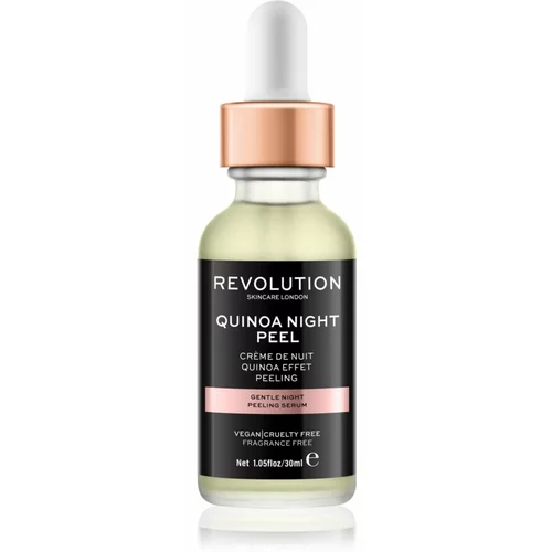 Revolution Quinoa Night Peel nočni piling serum 30 ml za ženske