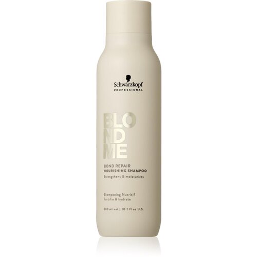 Schwarzkopf Professional Blondme Bond Repair Nourishing Shampoo intenzivno hranilni šampon za blond lase 300 ml Cene
