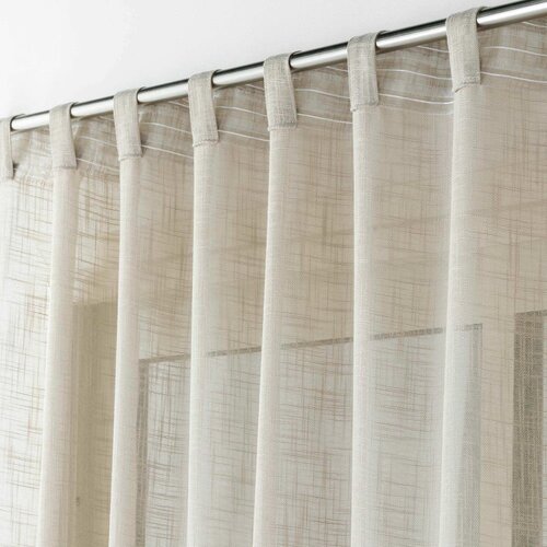 Douceur d int&amp;eacute;rieur Smeđa prozirna zavjesa 140x240 cm Haltona &amp;ndash; Slike