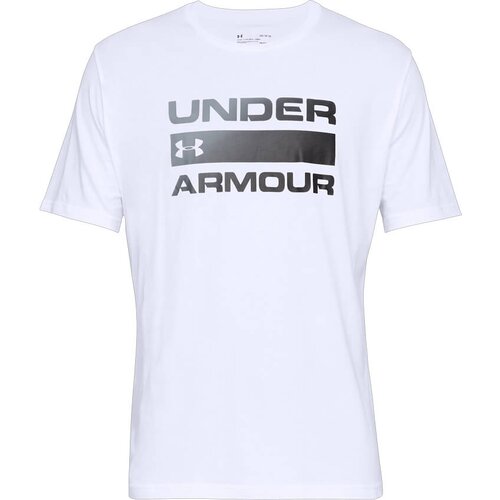 Under Armour mu&amp;scaron;ka kratka majica TEAM ISSUE Bjela Slike