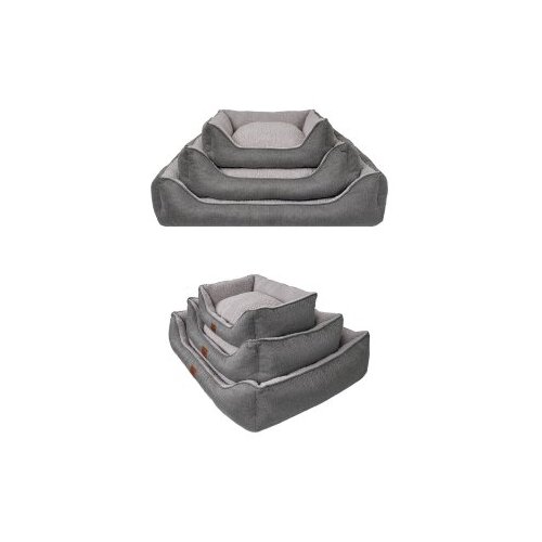 Paws &amp;amp; Whiskers krevet za ljubimce zeus, 100x80x20 cm, sivi Slike