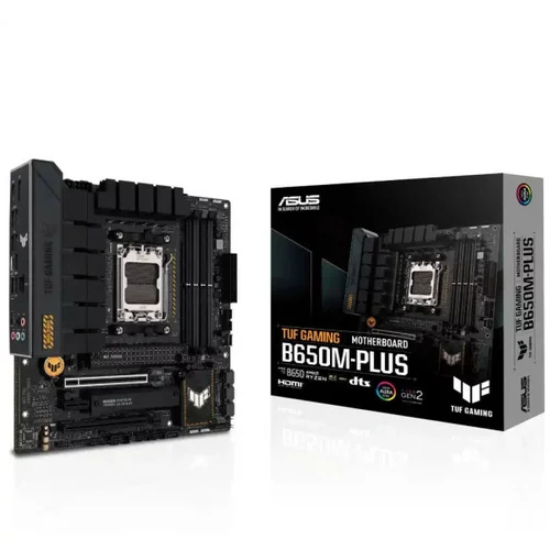 Asus TUF GAMING B650M-PLUS AMD AM5 mATX DDR5 HDMI/DP osnovna plošča