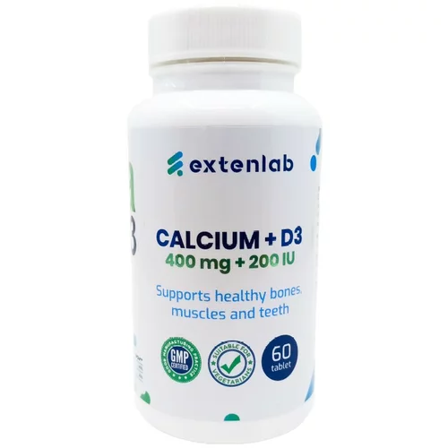 Extenlab Kalcij in Vitamin D3 (60 tablet)