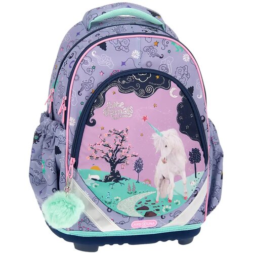 Ars Una Cute Animals Unicorn anatomska &scaron;kolska torba, ruksak 33x43x22 cm Cijene