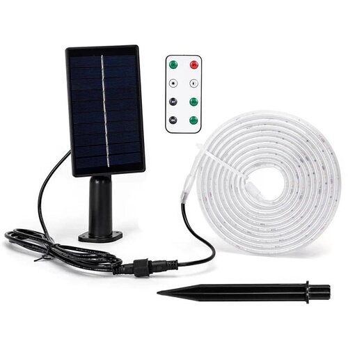 Aigostar prigu&scaron;iva solarna LED traka LED/1,6W/3,2V 3 m 2700K IP65 + daljinski upravljač Cene