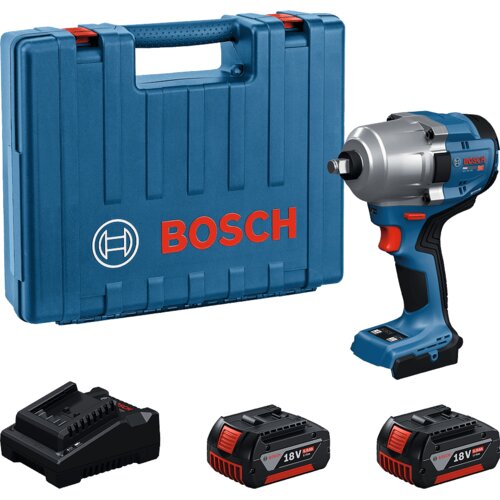 Bosch PRO GDS 18V-780, 2x5.0Ah baterija + punjač + kofer, Akumulatorski udarni odvrtač Slike