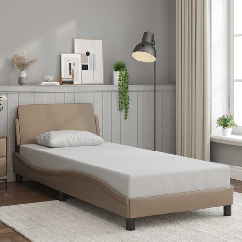  Okvir za krevet Dover cappuccino 90x190 cm umjetna koža Cijene