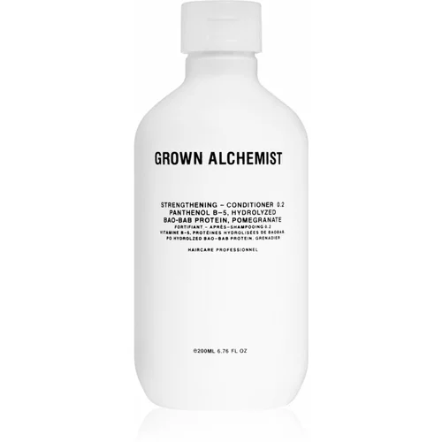 Grown Alchemist Strengthening Conditioner 0.2 krepilni in obnovitveni balzam za poškodovane lase 200 ml
