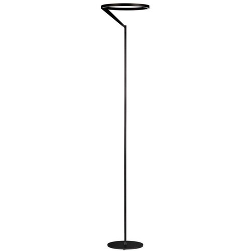 Nova Luce Mat crna LED stojeća svjetiljka aluminijska s mogućnosti zatamnjivanja (visina 168 cm) Tilia &amp;ndash; Slike