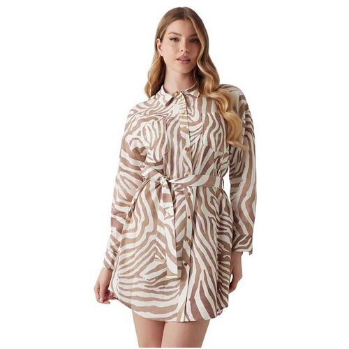 Guess Marciano - zebrasta mini haljina Cene