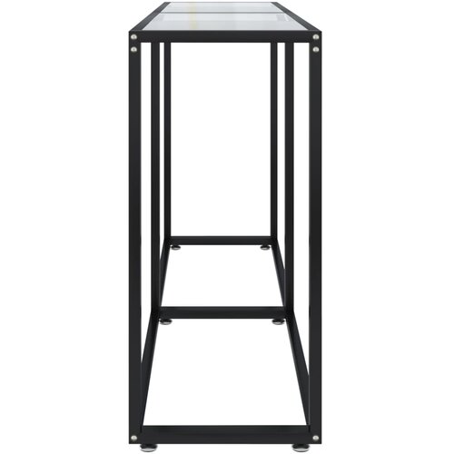 The Living Store Konzolni stol prozirni 140 x 35 x 75,5 cm od kaljenog stakla Cijene