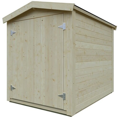 KIEHNHOLZ Spremište (Vanjska dimenzija uklj. krovni prevjes (Š x D): 164 x 223 cm, Drvo, Natur) Cijene