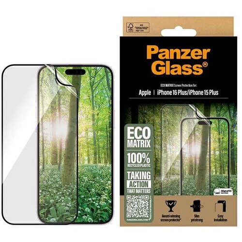 PanzerGlass KALJENO STEKLO MATRIX ZA&amp;Scaron;ČITA ZA IPHONE 16 PLUS, (21911346) Slike