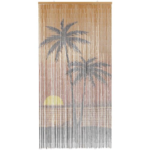  Zavjesa za vrata protiv kukaca Otisak palme 100x200 cm bambus Slike
