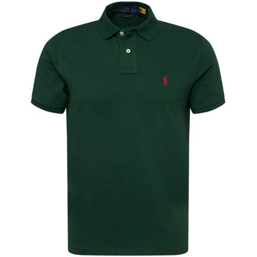 Polo Ralph Lauren Majica tamno zelena / crvena Cijene