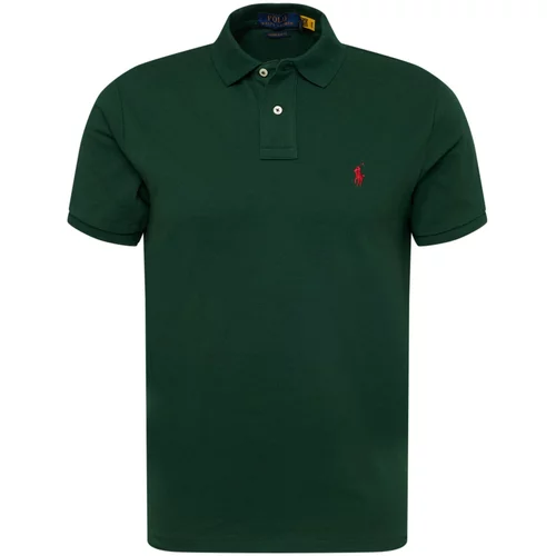 Polo Ralph Lauren Majica temno zelena / rdeča