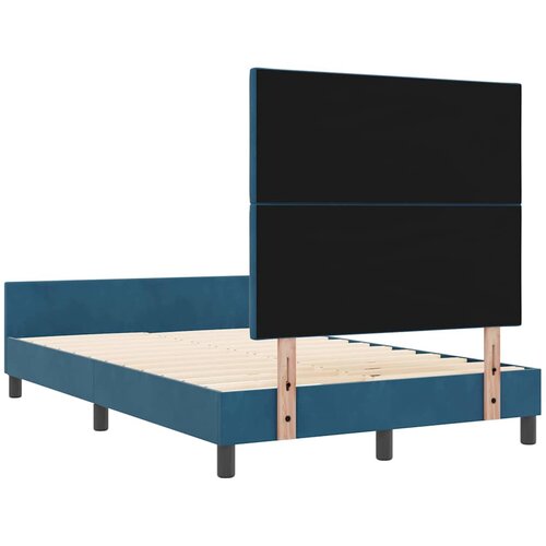  Krevet s opruga kutije Tamno plava 120 x 190 cm Bar&amp;scaron;un Slike