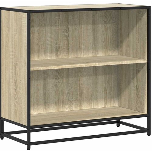 Maison Chic Knjižna omara - Knjižni regal sonoma hrast 80,5x35x76 cm inženirski les, (21725167) Cene