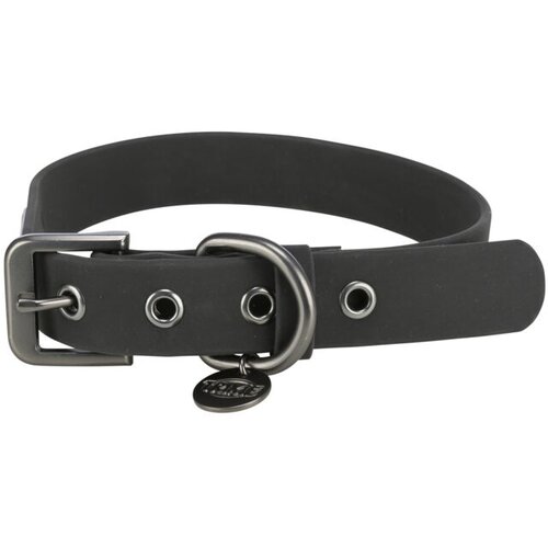 Trixie ogrlica city style pvc crna s/m 30-37cm 20mm Slike